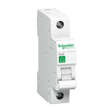 SCHNEIDER RESI9 kismegszakító 1P C 25A (R9F14125) (Schneider R9F14125) villanyszerelés