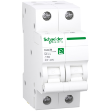 SCHNEIDER RESI9 kismegszakító 2P C 10A (R9F14210) (R9F14210) villanyszerelés