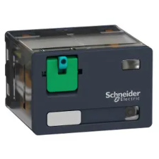 SCHNEIDER RPM42JD Zelio RPM teljesítményrelé, 4CO, 15A, 12VDC, tesztgomb, LED villanyszerelés