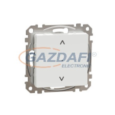 SCHNEIDER SDD111385 SEDNA WISER Intelligens redőnyvezérlő, fehér, max. 500W villanyszerelés