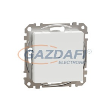 SCHNEIDER SDD111388 SEDNA WISER Intelligens kapcsoló, időzítő funkcióval, 10A, fehér villanyszerelés