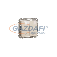 SCHNEIDER SDD112114 ÚJ SEDNA Redőnynyomó, rugós bekötés, 10AX, bézs villanyszerelés