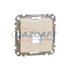 SCHNEIDER SDD112421 ÚJ SEDNA 1xRJ45 adapter, Keystone betétekhez, bézs villanyszerelés