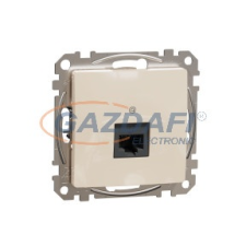 SCHNEIDER SDD112451 ÚJ SEDNA 1xRJ45 Cat5e UTP aljzat, bézs villanyszerelés