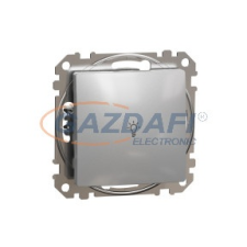 SCHNEIDER SDD113132 ÚJ SEDNA Egypólusú nyomó lámpajellel, rugós bekötés, 10A, alumínium villanyszerelés