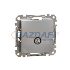 SCHNEIDER SDD113471 ÚJ SEDNA TV aljzat, végzáró, 4 dB, alumínium villanyszerelés