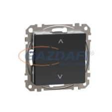 SCHNEIDER SDD114385 SEDNA WISER Intelligens redőnyvezérlő, antracit, max. 500W villanyszerelés
