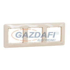 SCHNEIDER SDD312803 SEDNA DESIGN Hármas keret, univerzális, bézs villanyszerelés