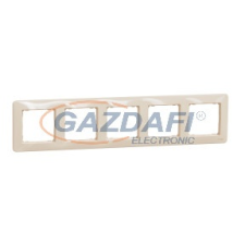 SCHNEIDER SDD312805 SEDNA DESIGN Ötös keret, univerzális, bézs villanyszerelés
