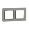 SCHNEIDER SDD390802 SEDNA ELEMENTS Kettes keret, univerzális, cement