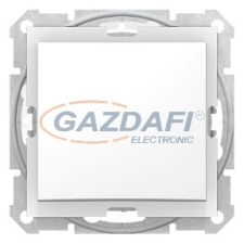 SCHNEIDER SDN0500321 SEDNA Keresztkapcsoló, rugós bekötés, 10AX, IP44, fehér villanyszerelés