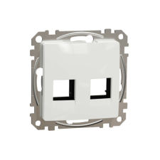 SCHNEIDER SednaÚj adapterfedél 2xRJ45 adatcsatlakozó-házhoz központi fedlap AMP MOLEX KELINE Schneider villanyszerelés