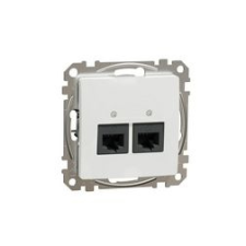 SCHNEIDER SednaÚj adatcsatlakozó dugalj UTP RJ45 8(8) Cat6 süllyesztett fehér Schneider - SDD111462 villanyszerelés