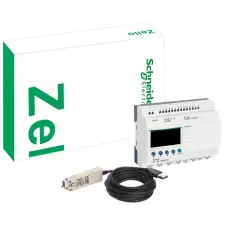 SCHNEIDER SR2PACK2FU Zelio Pack 20 I-O 100-240 VAC villanyszerelés
