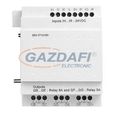 SCHNEIDER SR3XT141JD 14 I/O 12VDC vezérlő modul bővítő villanyszerelés