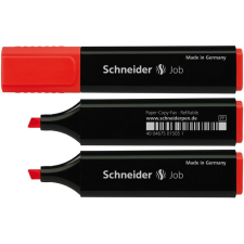 SCHNEIDER Szövegkiemelő, 1-5 mm, SCHNEIDER "Job 150", piros filctoll, marker