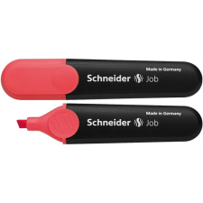 SCHNEIDER Szövegkiemelő, 1-5 mm, SCHNEIDER &quot;Job 150&quot;, piros filctoll, marker