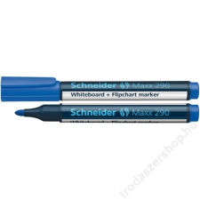 SCHNEIDER Tábla- és flipchart marker, 1-3 mm, kúpos, SCHNEIDER Maxx 290, kék (TSC290K) filctoll, marker