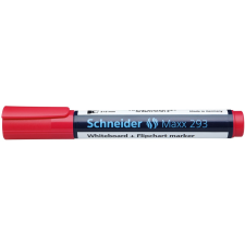 SCHNEIDER Tábla- és flipchart marker 2-5mm, vágott végű Schneider Maxx 293 piros filctoll, marker