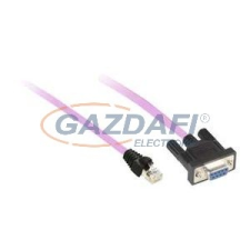 SCHNEIDER TCSCCN4F3M3T Caponen kábel 3M, SUB-D 9 &quot;anya&quot;/RJ45 villanyszerelés