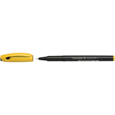 SCHNEIDER Tűfilc, 0,4 mm, SCHNEIDER "Topliner 967", sárga filctoll, marker
