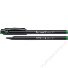 SCHNEIDER Tűfilc, 0,4 mm, SCHNEIDER Topliner 967, zöld (TSCTOP967Z) filctoll, marker