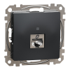 SCHNEIDER ÚJ SEDNA 1xRJ45 Cat6 STP aljzat, antracit