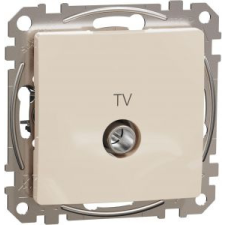 SCHNEIDER ÚJ SEDNA TV aljzat, átmenő, 7 dB, bézs villanyszerelés