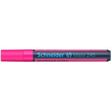 SCHNEIDER Üvegtábla marker, 1-3 mm, SCHNEIDER  "Maxx 245", rózsaszín filctoll, marker