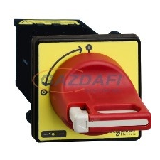 SCHNEIDER VCDN12 Fő- és vészleállító kapcsoló, ajtóra szerelt, átm. 22.5mm, 12A villanyszerelés