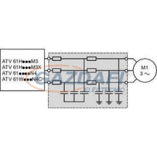SCHNEIDER VW3A5209 Szinuszos szűrő 400A villanyszerelés