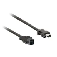  SCHNEIDER VW3M5D1AR30 Lexium kiegészítő, Tápfeszültség kábel , árnyékolt, 3m,BCH2 villanyszerelés
