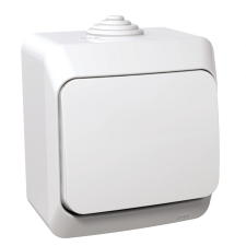 SCHNEIDER WDE000560 CEDAR PLUS IP44 fehér váltókapcsoló villanyszerelés