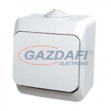 SCHNEIDER WDE000560 CEDAR PLUS Váltókapcsoló, IP44, fehér (106) villanyszerelés