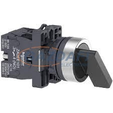 SCHNEIDER XA2EJ53 Harmony Easy Series Ø22 Választókapcsoló, 3 állású, 2NO villanyszerelés