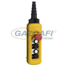 SCHNEIDER XACA49241 Harmony XACA komplett függőkapcsoló, 4 nyomógomb 4NO, vészgomb 1NC villanyszerelés