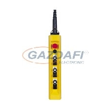 SCHNEIDER XACB6933 6 nyomógomb, mechanikus retesz, 3 pólus, +vészgomb, 3kW villanyszerelés