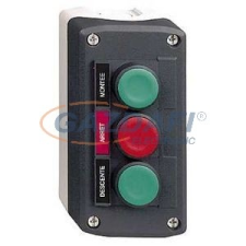 SCHNEIDER XALD321 Tokozott nyomógomb, 3 ny.gomb villanyszerelés