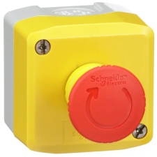 SCHNEIDER XALK178FH7 Tokozott vészgomb, TTR, H7 villanyszerelés