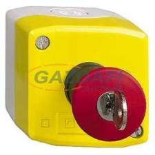 SCHNEIDER XALK188E Tokozott nyomógomb, 1 kulcs vészgomb villanyszerelés