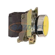 SCHNEIDER XB4BA51 Nyomógomb, sárga villanyszerelés
