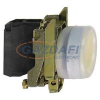 SCHNEIDER XB4BP51EX ATEX D nyomógomb, fém, 1NO, sárga, átlátszó védőspkával