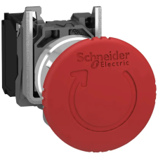 SCHNEIDER XB4BS8442 Vészgomb D:40mm fém TTR Piros villanyszerelés