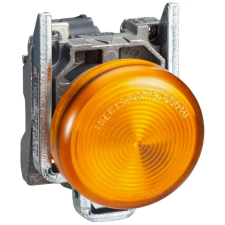 SCHNEIDER XB4BVB5EX ATEX D LED jelzőlámpa, fém, sárga, 24VAC/DC világítás