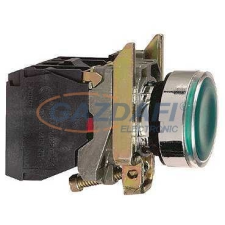 SCHNEIDER XB4BW33G5 LED-es világító nyomógomb, zöld villanyszerelés