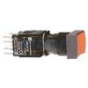 SCHNEIDER XB6DA45B Komplett nyomógomb, piros