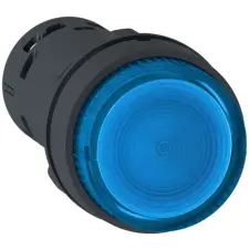 SCHNEIDER XB7NW36B1 ILLUM. P.B - LED - SPRING RTN -1NO - BLU villanyszerelés