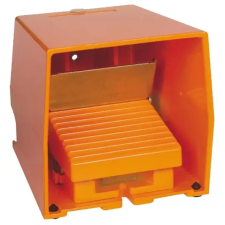 SCHNEIDER XPER510 Pedál, fém, narancs, 1N/C+N/O, burkolt, reteszelt villanyszerelés