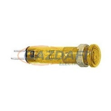 SCHNEIDER XVLA235 Jelzőlámpa 24VDC LED átm: 8mm narancssárga világítás