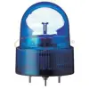 SCHNEIDER XVR12B06S Forgótükrös jelzőfény, 120mm, IP23, kék, 24VAC/DC, berregővel